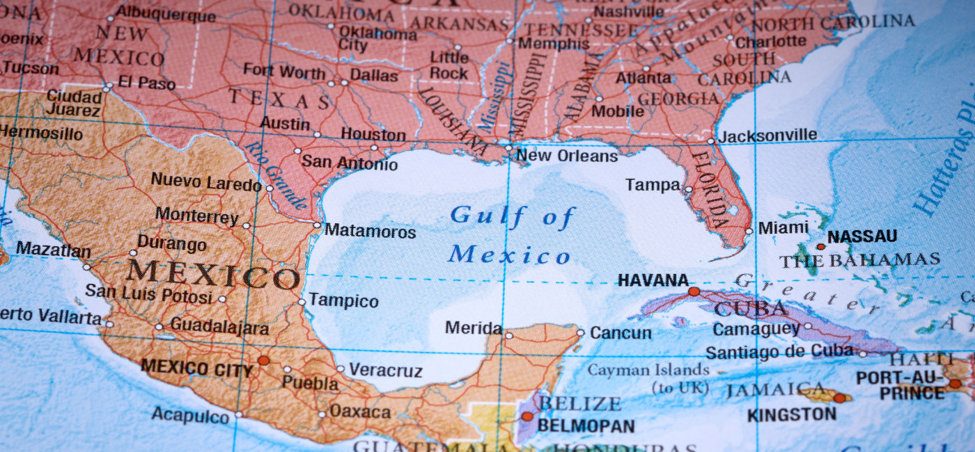Google Maps to Change Gulf of Mexico - Image The Gulf Of Mexico On A Map. Photo Credit Ta