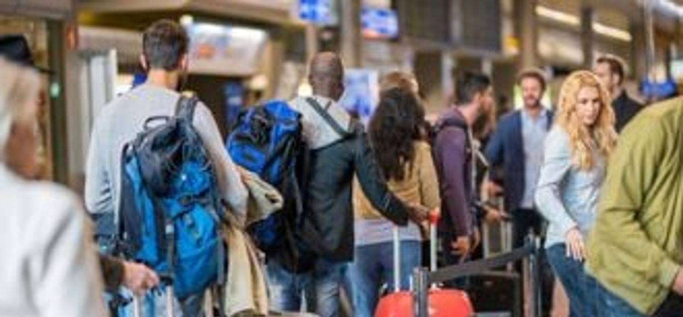 Image: Passengers waiting in airport (Photo Credit: IATA)