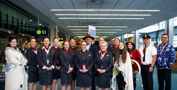 Celebratory indigenous flight from YVR to YYZ on Air Canada.