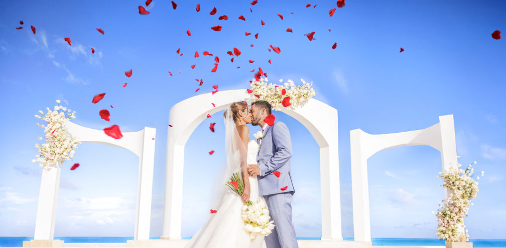 Wedding venue at Majestic Mirage Costa Mujeres