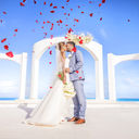 Wedding venue at Majestic Mirage Costa Mujeres
