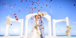 Wedding venue at Majestic Mirage Costa Mujeres