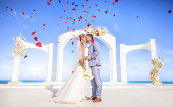 Wedding venue at Majestic Mirage Costa Mujeres