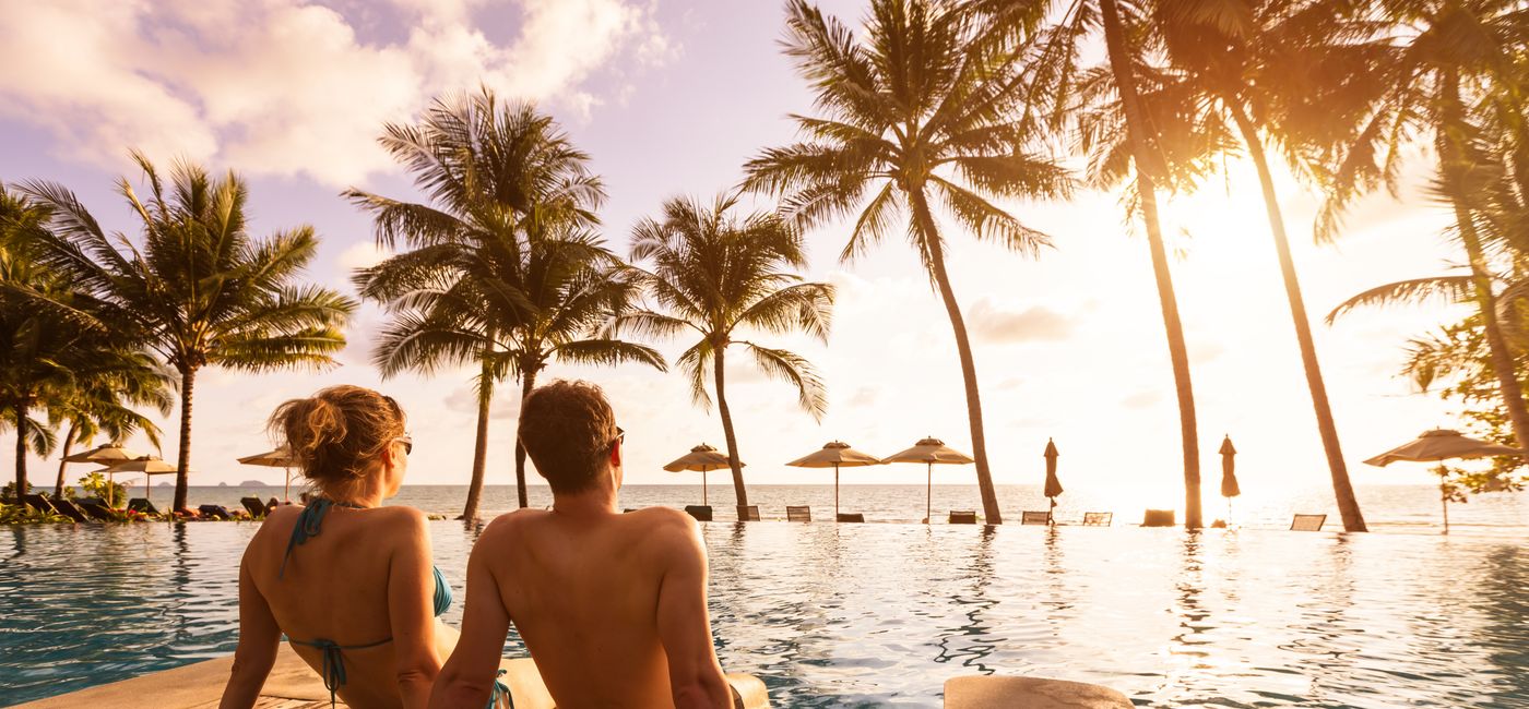 Image: 57% of Canadian travellers are prioritizing adults-only travel, while 75% said they would consider taking a trip without alcohol this year. (Photo Credit: Flight Centre)