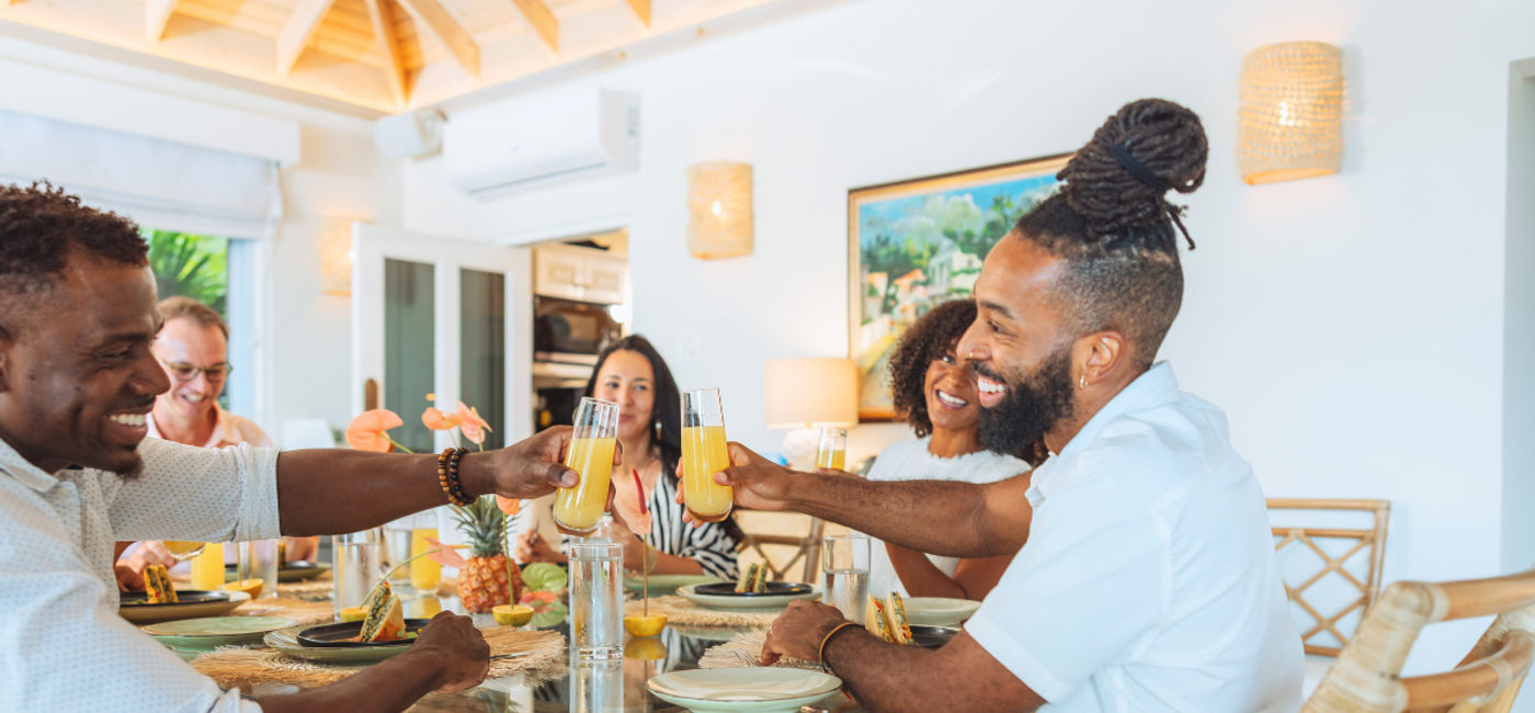 Image: Families enjoying a villa stay (Photo Credit: Villas of Distinction)