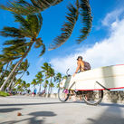 Boardwalk in Miami, Florida