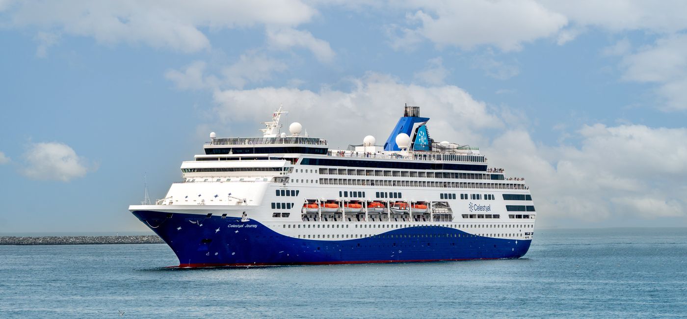 Image: Celestyal Journey will remain in Doha until March 7 (Photo Credit: Celestyal Cruises)
