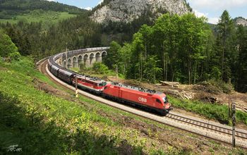 Train, Europe, rail, austria