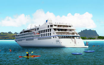 Rendering of new Windstar Cruises ship