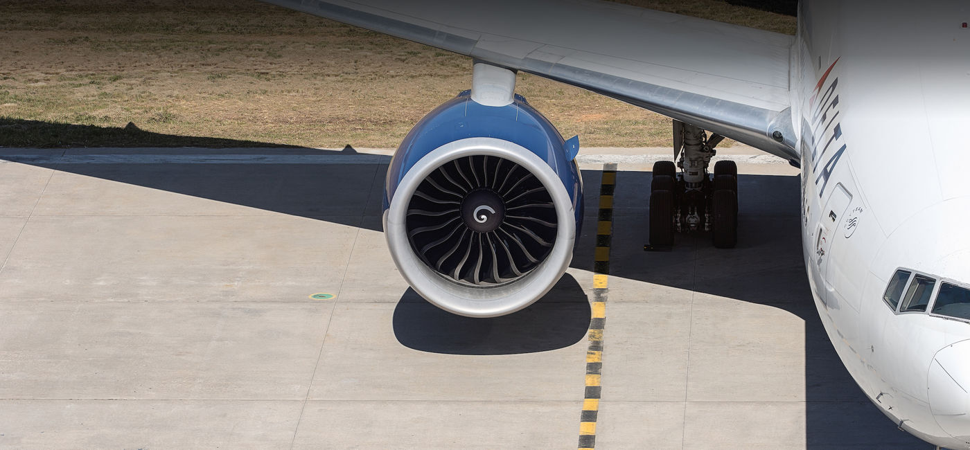 Image: PHOTO: Delta Air Lines Plane Engine. (photo via Delta Air Lines)