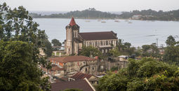 Old historic church in port antonio
