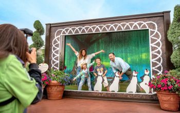 Mary Poppins photo opportunity.