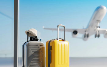 luggage, plane, adobe stock, airport, bags, airplane, airplane taking off