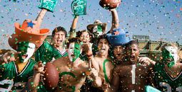NCAA dedicated football fans