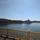 The Danube River from Budapest Bridge.
