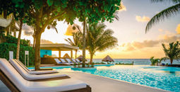 The pool at the Beachfront by the Fives Hotels