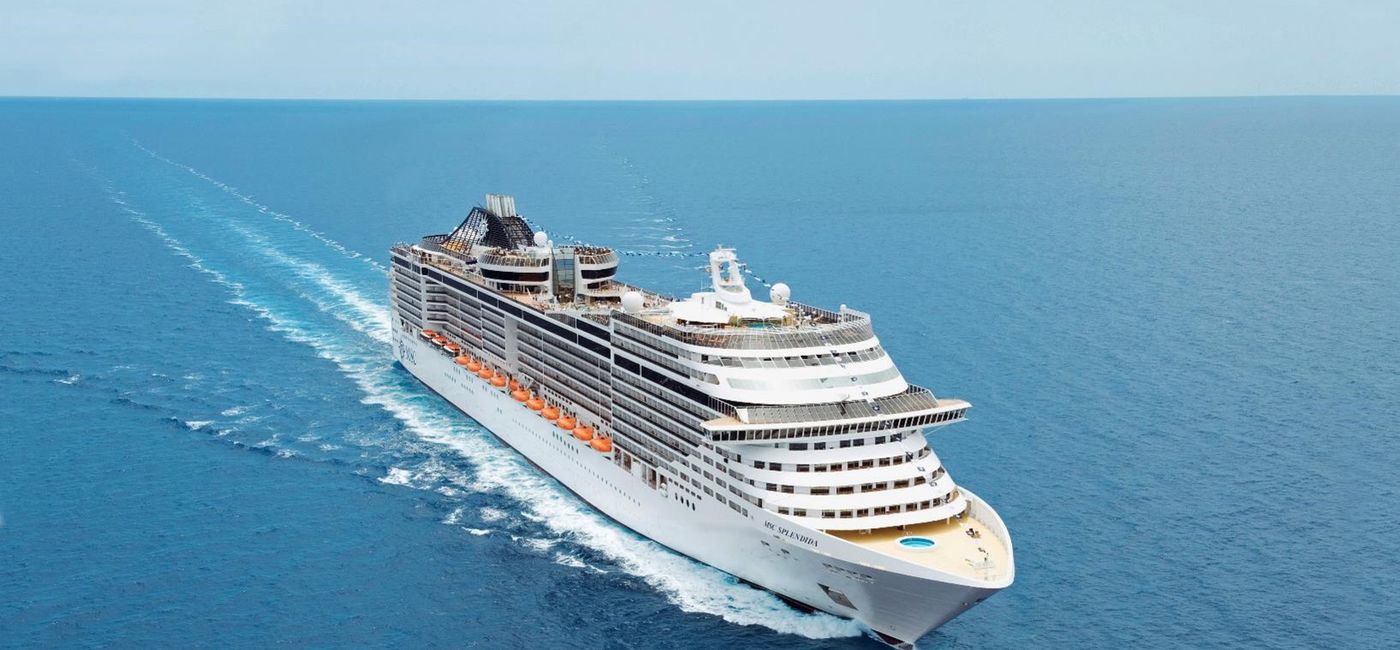 Image: MSC Splendida. (photo via MSC Cruises Media)