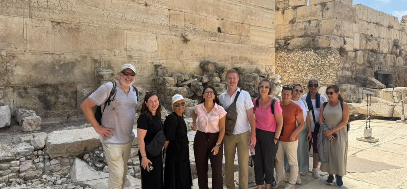 Image: Travel advisors in Jerusalem during an Israel Ministry of Tourism fam trip. (Photo Credit: Richard Liverance)