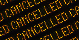 Cancelled sign
