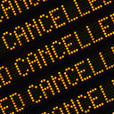 Cancelled sign