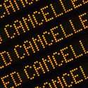 Cancelled sign