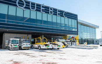 Quebec City Airport solar power