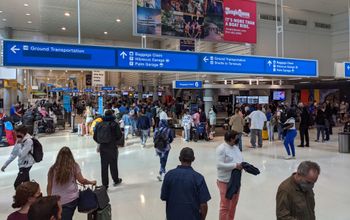 People walking through the Fort Lauderdale airport