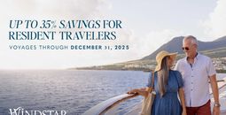 UP TO 35% SAVINGS FOR RESIDENT TRAVELERS
