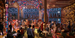 A rendering of The Bazaar on Celebrity Xcel
