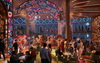 A rendering of The Bazaar on Celebrity Xcel