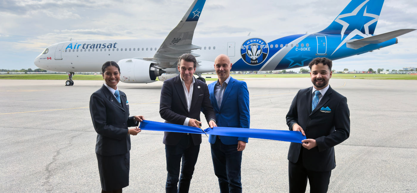 Image: Air Transat x CF Montréal