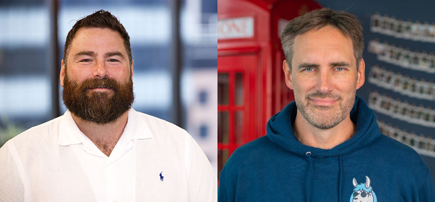 Image: Leigh Barnes (left) and Christian Wolters will front Intrepid's new leadership in North America. (Photo Credit: Intrepid Travel)