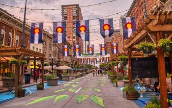 Larimer Square in Denver, Colorado
