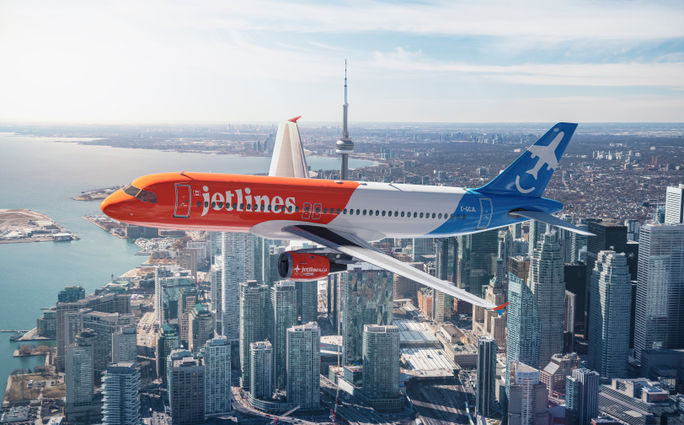Canada Jetlines First Plane Canada Jetlines A320-200