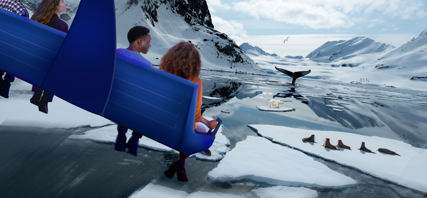 Image: Artist's rendering of SeaWorld Orlando's Expedition Odyssey attraction. (Photo Credit: SeaWorld)