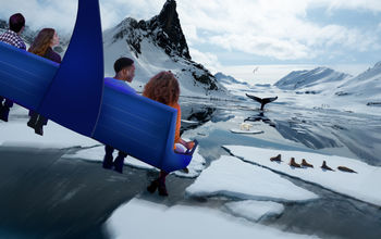 Artist's rendering of SeaWorld Orlando's Expedition Odyssey attraction.