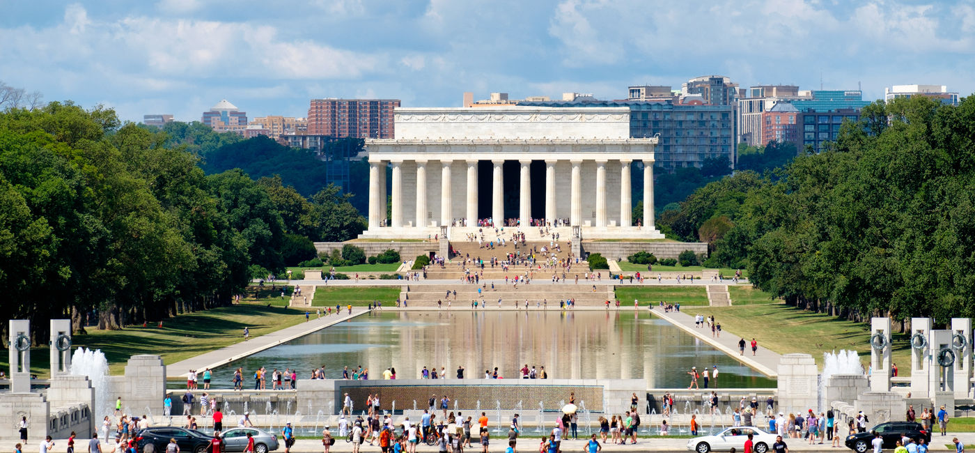 Image: The National Mall with a view of Lincoln Memorial, Washington D.C. (Photo Credit: Adobe Stock/kmiragaya)