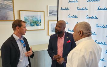 Adam Stewart, Carlos James and Gary Sadler