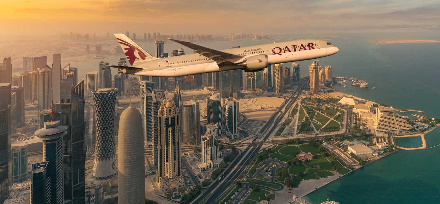 Image: Le 787 Dreamliner est actuellement le gros-porteur pour passagers le plus vendu chez Boeing (Source: Qatar Airways Webinar)