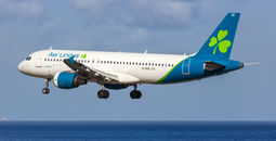 Aer Lingus Airbus A320 airplane.