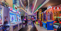 Baha Mar's new Game Zone arcade area.