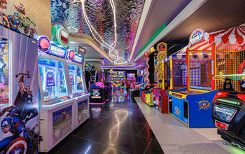 Baha Mar's new Game Zone arcade area.