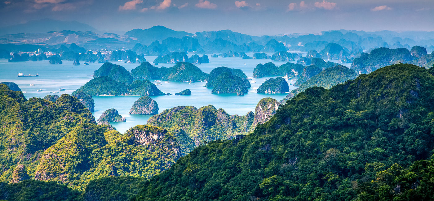 Image: Scenic view of Ha Long Bay, Vietnam. (Photo Credit: Melinda Nagy/Adobe)