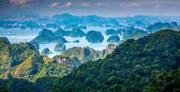 Scenic view of Ha Long Bay, Vietnam