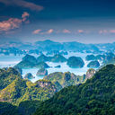 Scenic view of Ha Long Bay, Vietnam