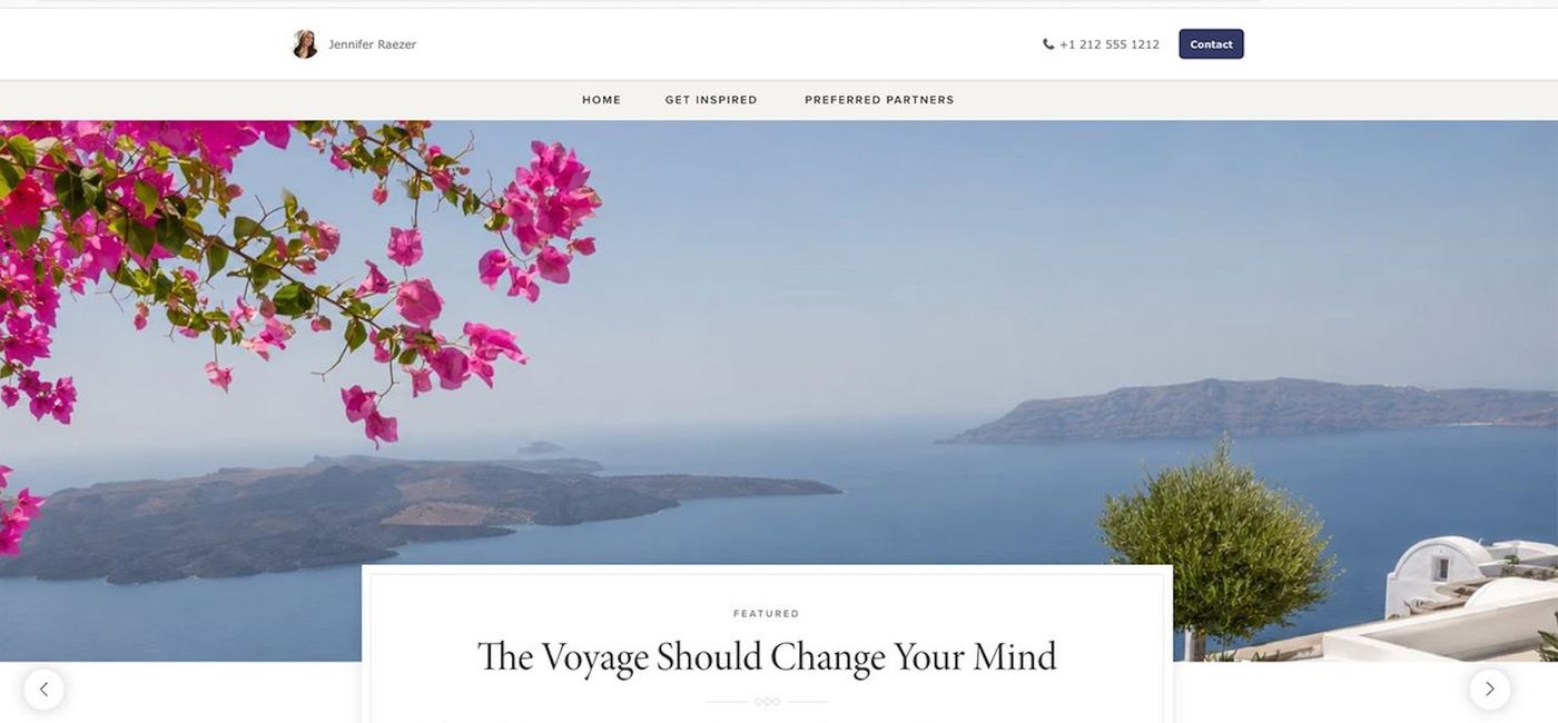 Image: Montecito’s co-branded Approach Guides website illustrates the luxury host agency’s commitment to travel advisors. (Photo Credit: Montecito Village Travel)