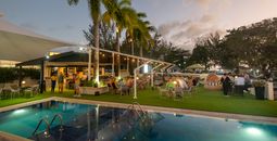 The Rockley Barbados bar and terrace