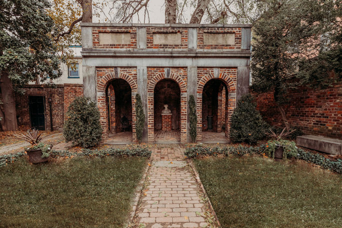 Edgar Allen Poe Museum Courtyard, Richmond, VA