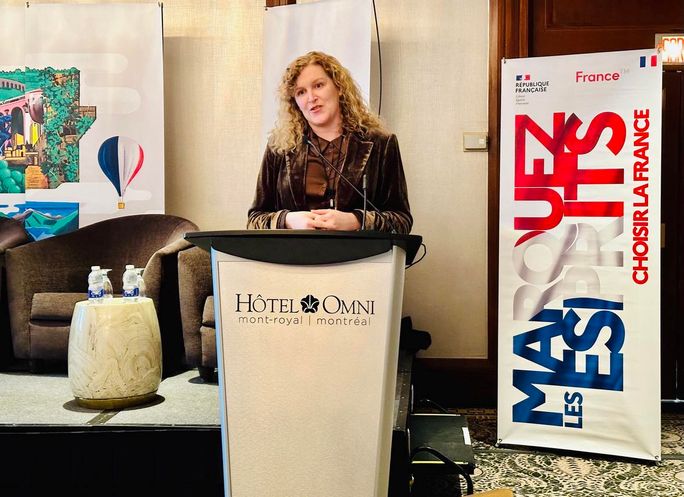 Melanie Paul-Hus, directrice Atout France, Canada Melanie Paul-Hus, directrice Atout France, Canada