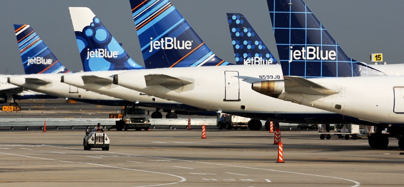Image: PHOTO: JetBlue Airbus A320 tailfins. (photo via JetBlue Media)